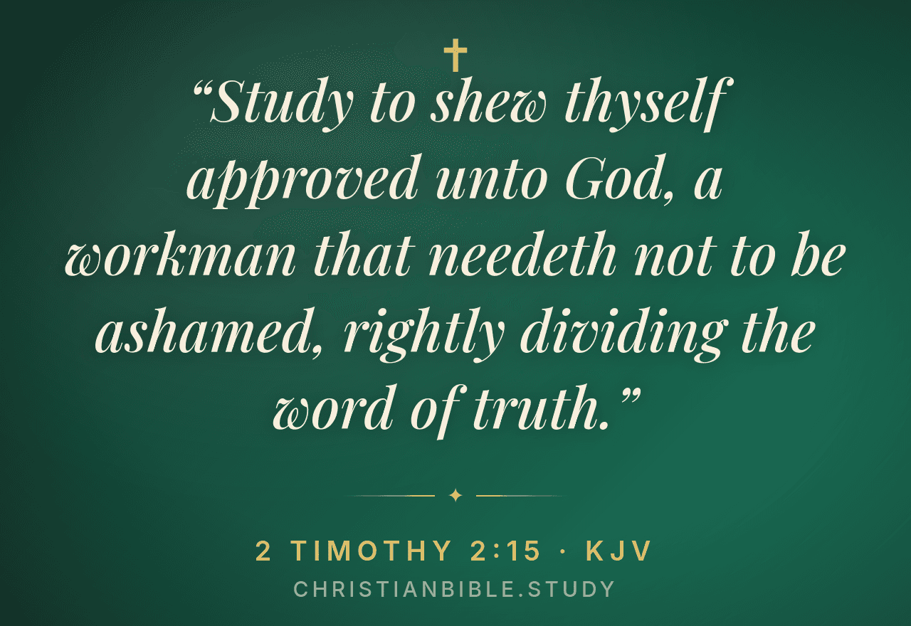 Open Bible with study notes